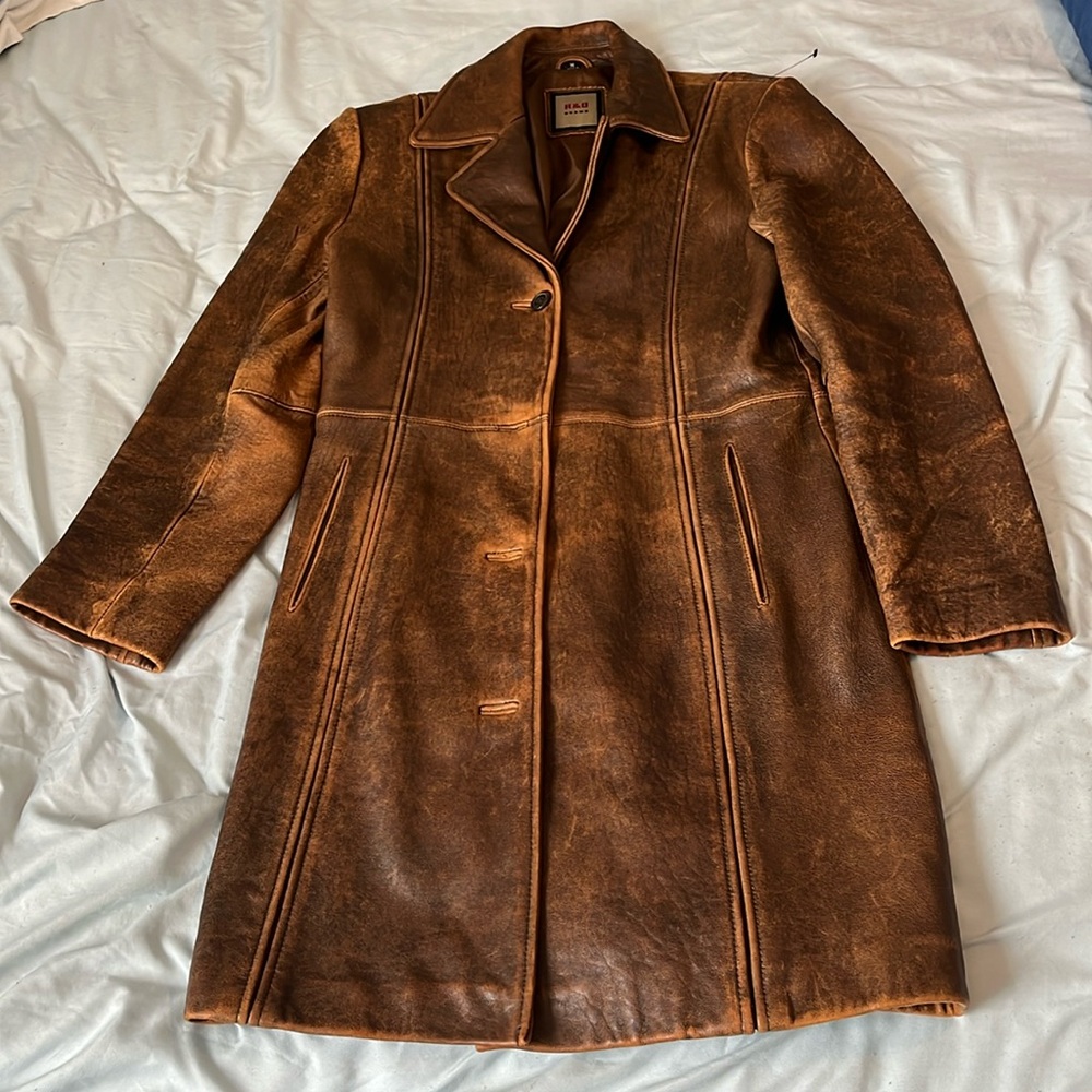 Leather jacket